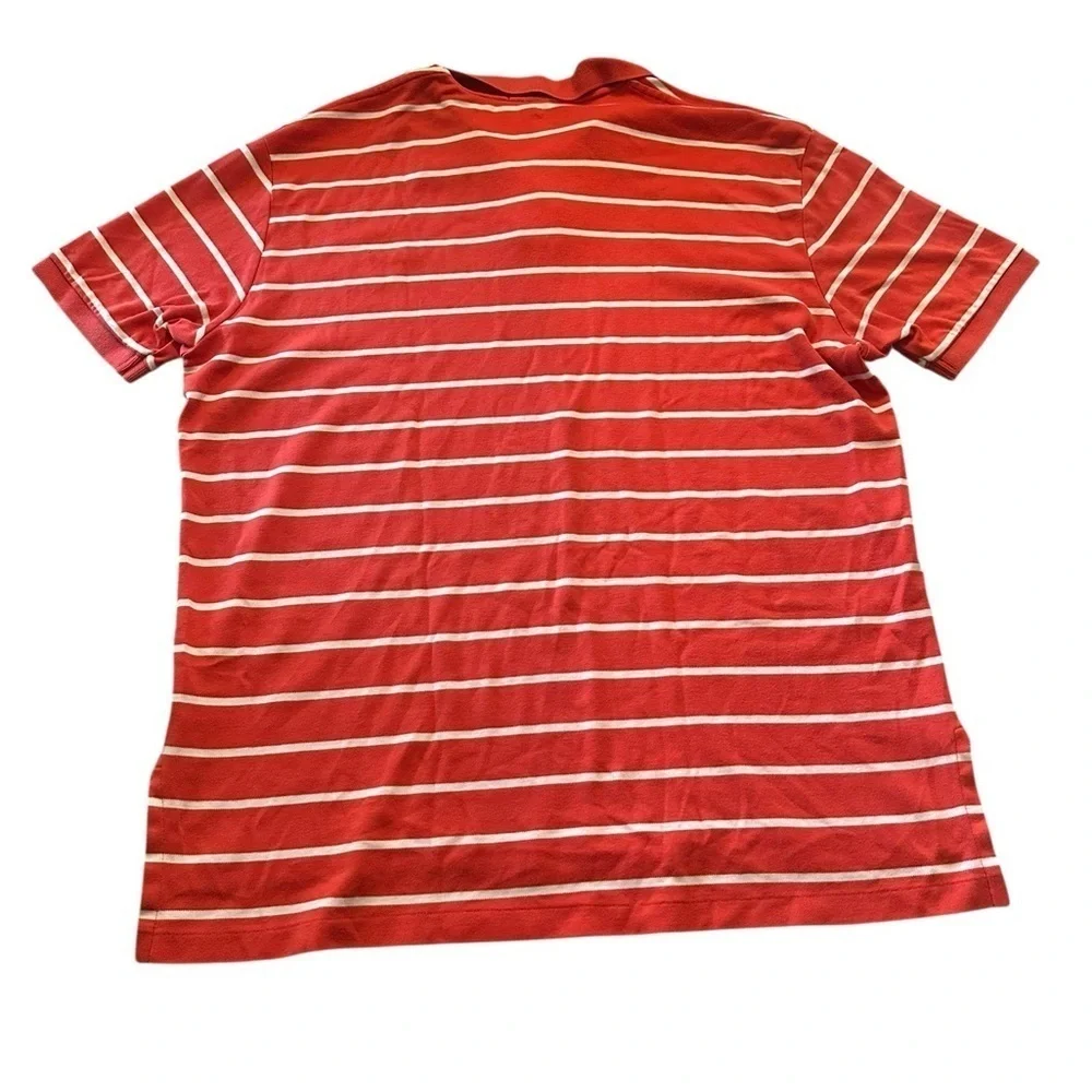 Vtg Polo Ralph Lauren Short Sleeve Polo Shirt - Mens Size XL - Red White Stripe